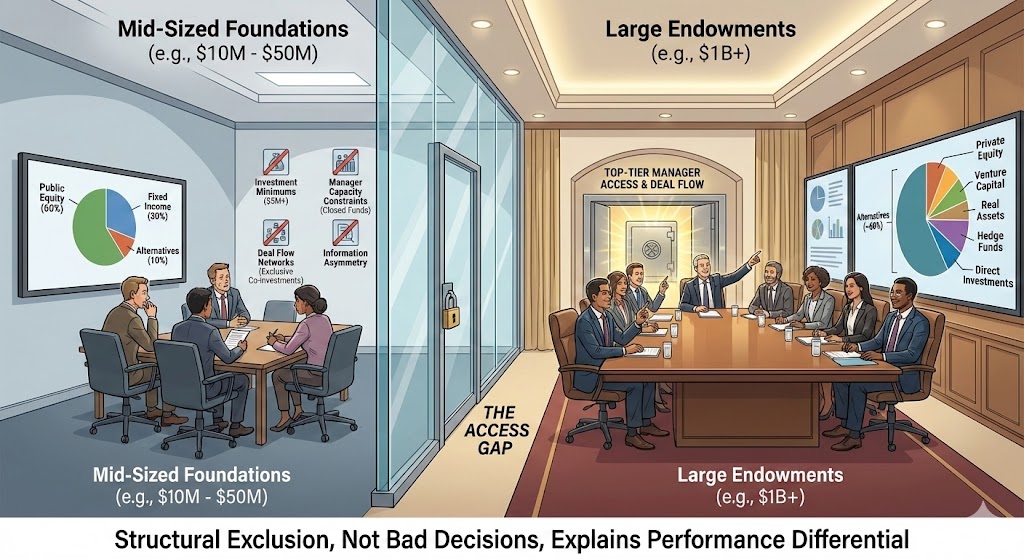 The Access Gap: What Mid-Sized Foundations Are Missing
